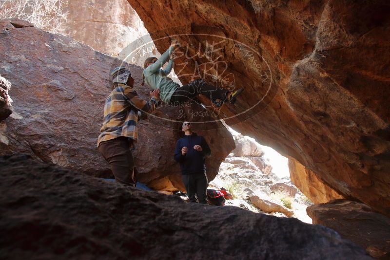 Bouldering in Hueco Tanks on 12/23/2019 with Blue Lizard Climbing and Yoga

Filename: SRM_20191223_1353520.jpg
Aperture: f/5.6
Shutter Speed: 1/250
Body: Canon EOS-1D Mark II
Lens: Canon EF 16-35mm f/2.8 L