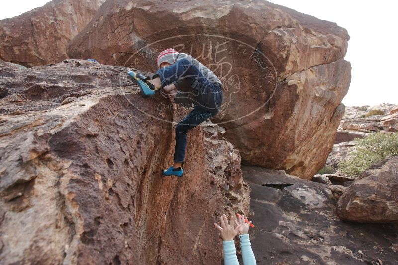 Bouldering in Hueco Tanks on 12/23/2019 with Blue Lizard Climbing and Yoga

Filename: SRM_20191223_1423401.jpg
Aperture: f/7.1
Shutter Speed: 1/250
Body: Canon EOS-1D Mark II
Lens: Canon EF 16-35mm f/2.8 L