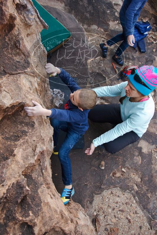 Bouldering in Hueco Tanks on 12/23/2019 with Blue Lizard Climbing and Yoga

Filename: SRM_20191223_1438490.jpg
Aperture: f/5.0
Shutter Speed: 1/250
Body: Canon EOS-1D Mark II
Lens: Canon EF 16-35mm f/2.8 L