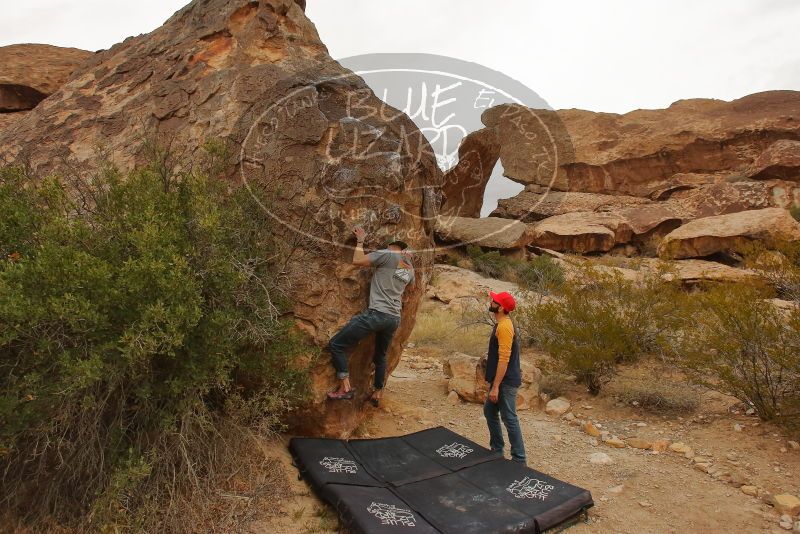 Bouldering in Hueco Tanks on 12/24/2019 with Blue Lizard Climbing and Yoga

Filename: SRM_20191224_1109480.jpg
Aperture: f/5.6
Shutter Speed: 1/500
Body: Canon EOS-1D Mark II
Lens: Canon EF 16-35mm f/2.8 L