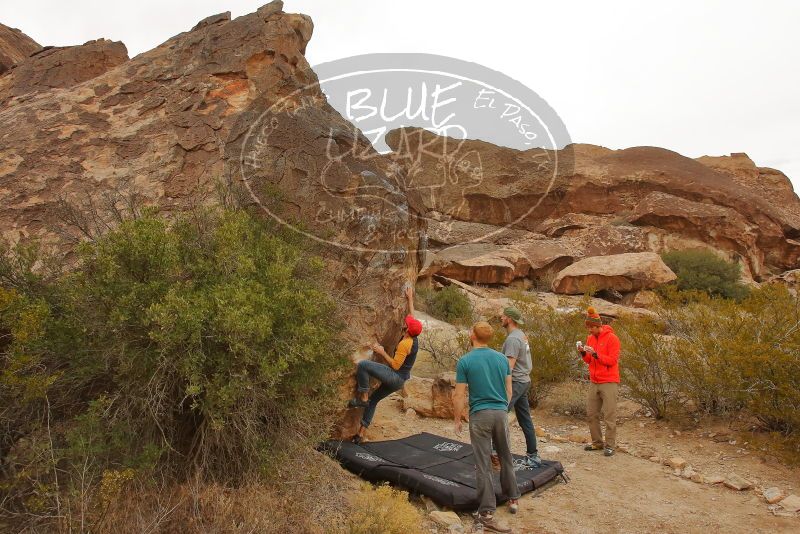 Bouldering in Hueco Tanks on 12/24/2019 with Blue Lizard Climbing and Yoga

Filename: SRM_20191224_1116010.jpg
Aperture: f/7.1
Shutter Speed: 1/320
Body: Canon EOS-1D Mark II
Lens: Canon EF 16-35mm f/2.8 L