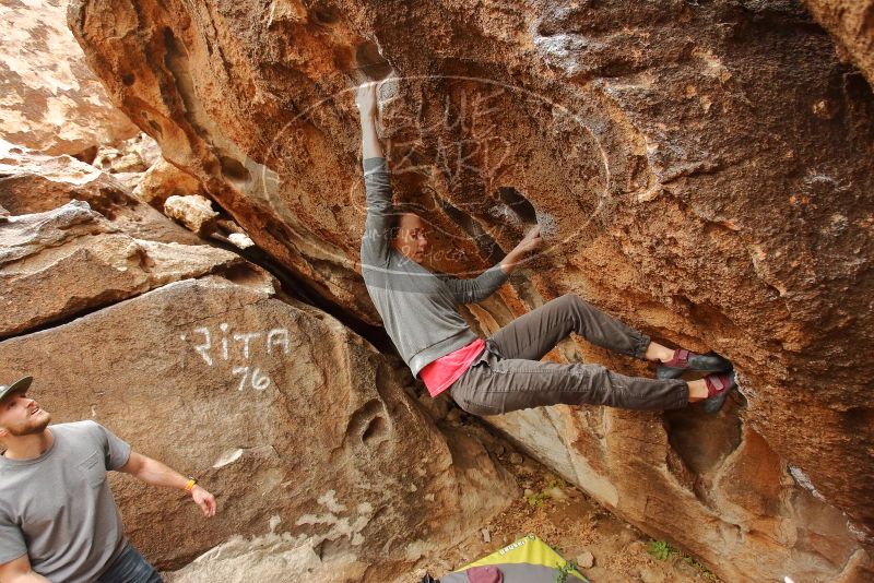 Bouldering in Hueco Tanks on 12/24/2019 with Blue Lizard Climbing and Yoga

Filename: SRM_20191224_1132380.jpg
Aperture: f/4.0
Shutter Speed: 1/250
Body: Canon EOS-1D Mark II
Lens: Canon EF 16-35mm f/2.8 L