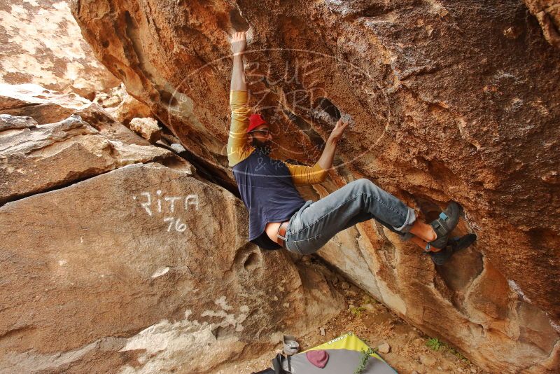 Bouldering in Hueco Tanks on 12/24/2019 with Blue Lizard Climbing and Yoga

Filename: SRM_20191224_1139400.jpg
Aperture: f/4.5
Shutter Speed: 1/250
Body: Canon EOS-1D Mark II
Lens: Canon EF 16-35mm f/2.8 L
