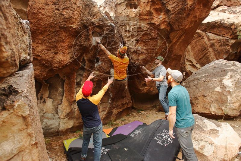 Bouldering in Hueco Tanks on 12/24/2019 with Blue Lizard Climbing and Yoga

Filename: SRM_20191224_1145180.jpg
Aperture: f/5.6
Shutter Speed: 1/250
Body: Canon EOS-1D Mark II
Lens: Canon EF 16-35mm f/2.8 L