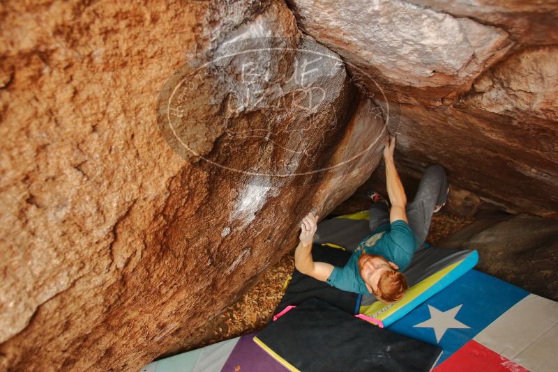 Bouldering in Hueco Tanks on 12/24/2019 with Blue Lizard Climbing and Yoga

Filename: SRM_20191224_1210210.jpg
Aperture: f/3.5
Shutter Speed: 1/250
Body: Canon EOS-1D Mark II
Lens: Canon EF 16-35mm f/2.8 L