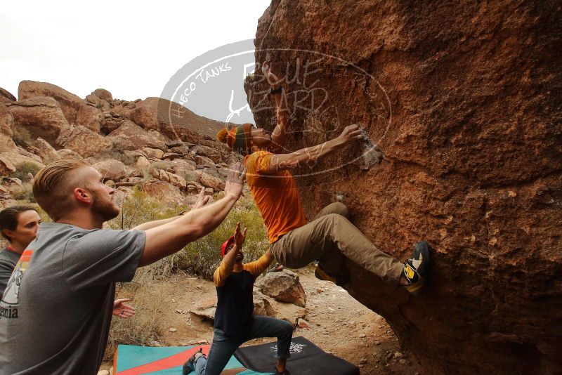 Bouldering in Hueco Tanks on 12/24/2019 with Blue Lizard Climbing and Yoga

Filename: SRM_20191224_1212020.jpg
Aperture: f/7.1
Shutter Speed: 1/320
Body: Canon EOS-1D Mark II
Lens: Canon EF 16-35mm f/2.8 L