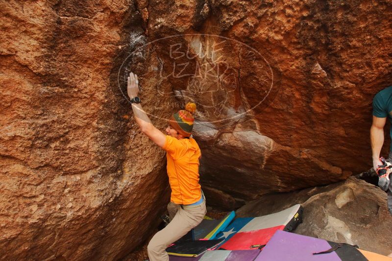 Bouldering in Hueco Tanks on 12/24/2019 with Blue Lizard Climbing and Yoga

Filename: SRM_20191224_1233550.jpg
Aperture: f/5.6
Shutter Speed: 1/250
Body: Canon EOS-1D Mark II
Lens: Canon EF 16-35mm f/2.8 L