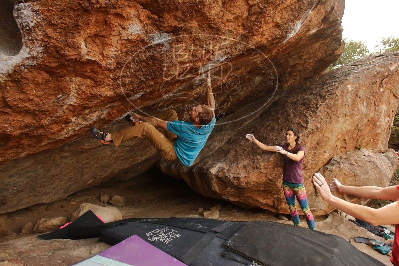Bouldering in Hueco Tanks on 12/24/2019 with Blue Lizard Climbing and Yoga

Filename: SRM_20191224_1348510.jpg
Aperture: f/6.3
Shutter Speed: 1/250
Body: Canon EOS-1D Mark II
Lens: Canon EF 16-35mm f/2.8 L