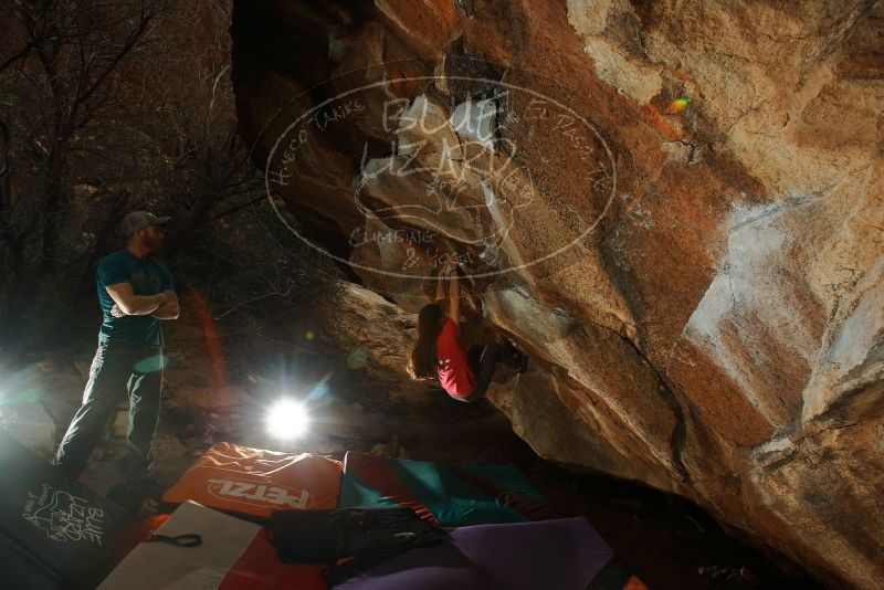 Bouldering in Hueco Tanks on 12/24/2019 with Blue Lizard Climbing and Yoga

Filename: SRM_20191224_1449360.jpg
Aperture: f/8.0
Shutter Speed: 1/250
Body: Canon EOS-1D Mark II
Lens: Canon EF 16-35mm f/2.8 L