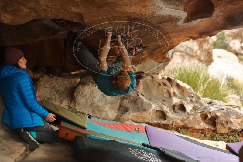 Bouldering in Hueco Tanks on 12/24/2019 with Blue Lizard Climbing and Yoga

Filename: SRM_20191224_1610590.jpg
Aperture: f/2.8
Shutter Speed: 1/200
Body: Canon EOS-1D Mark II
Lens: Canon EF 50mm f/1.8 II