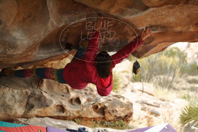 Bouldering in Hueco Tanks on 12/24/2019 with Blue Lizard Climbing and Yoga

Filename: SRM_20191224_1625571.jpg
Aperture: f/2.5
Shutter Speed: 1/250
Body: Canon EOS-1D Mark II
Lens: Canon EF 50mm f/1.8 II