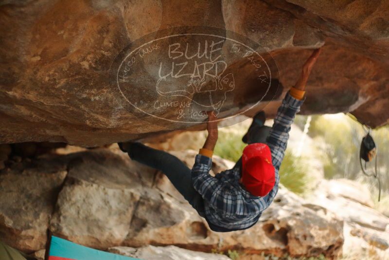 Bouldering in Hueco Tanks on 12/24/2019 with Blue Lizard Climbing and Yoga

Filename: SRM_20191224_1633460.jpg
Aperture: f/2.2
Shutter Speed: 1/250
Body: Canon EOS-1D Mark II
Lens: Canon EF 50mm f/1.8 II