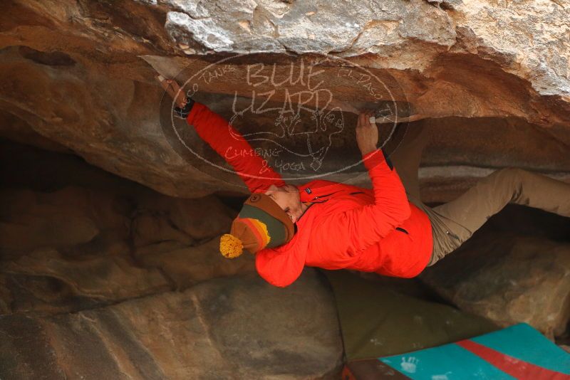 Bouldering in Hueco Tanks on 12/24/2019 with Blue Lizard Climbing and Yoga

Filename: SRM_20191224_1640200.jpg
Aperture: f/2.8
Shutter Speed: 1/250
Body: Canon EOS-1D Mark II
Lens: Canon EF 50mm f/1.8 II