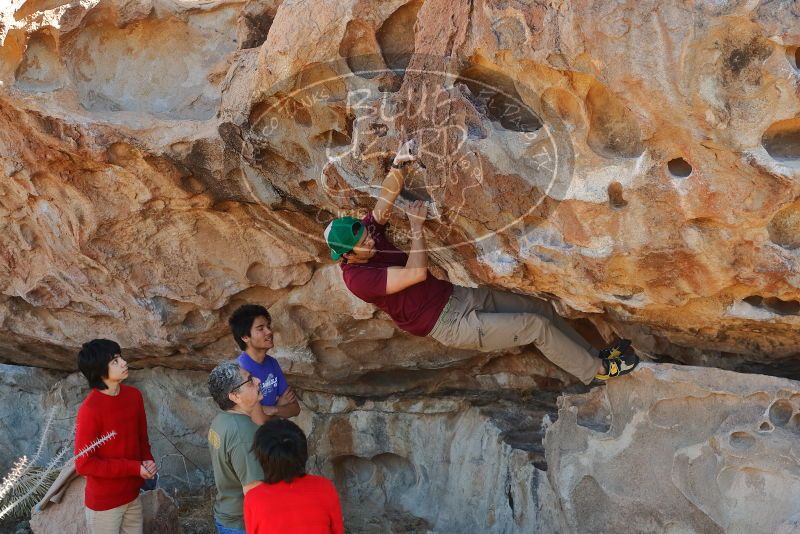 Bouldering in Hueco Tanks on 12/26/2019 with Blue Lizard Climbing and Yoga
Filename: SRM_20191226_1119350.jpg
Aperture: f/4.5
Shutter Speed: 1/250
Body: Canon EOS-1D Mark II
Lens: Canon EF 50mm f/1.8 II