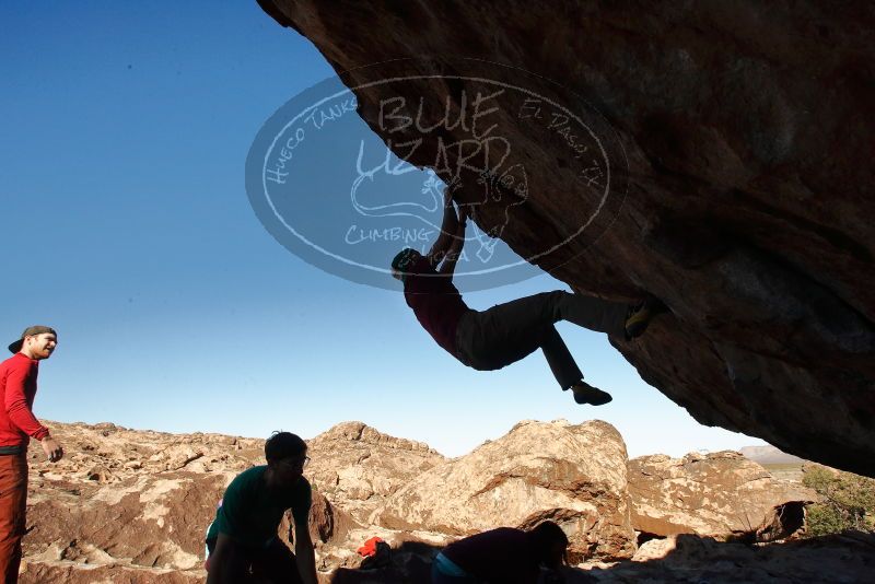 Bouldering in Hueco Tanks on 12/26/2019 with Blue Lizard Climbing and Yoga

Filename: SRM_20191226_1126000.jpg
Aperture: f/11.0
Shutter Speed: 1/500
Body: Canon EOS-1D Mark II
Lens: Canon EF 16-35mm f/2.8 L