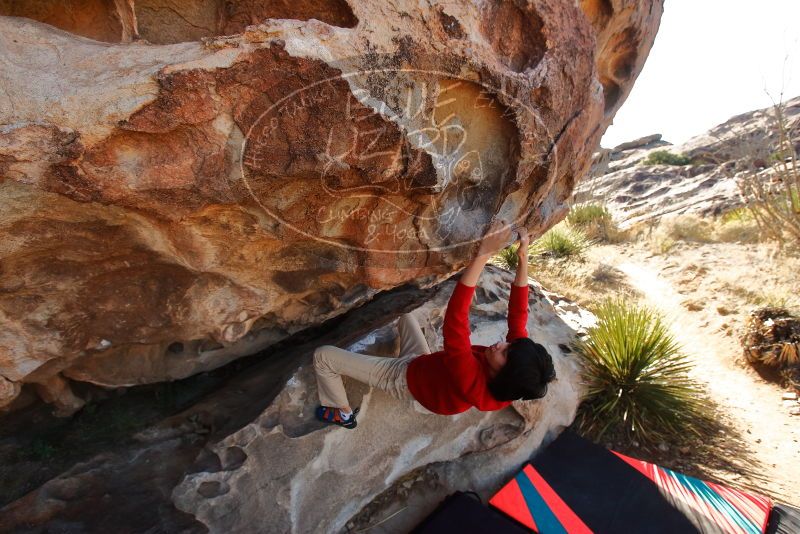 Bouldering in Hueco Tanks on 12/26/2019 with Blue Lizard Climbing and Yoga

Filename: SRM_20191226_1135260.jpg
Aperture: f/5.6
Shutter Speed: 1/500
Body: Canon EOS-1D Mark II
Lens: Canon EF 16-35mm f/2.8 L