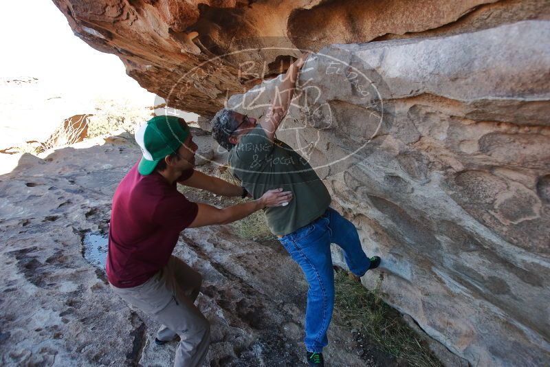 Bouldering in Hueco Tanks on 12/26/2019 with Blue Lizard Climbing and Yoga

Filename: SRM_20191226_1151280.jpg
Aperture: f/4.5
Shutter Speed: 1/320
Body: Canon EOS-1D Mark II
Lens: Canon EF 16-35mm f/2.8 L