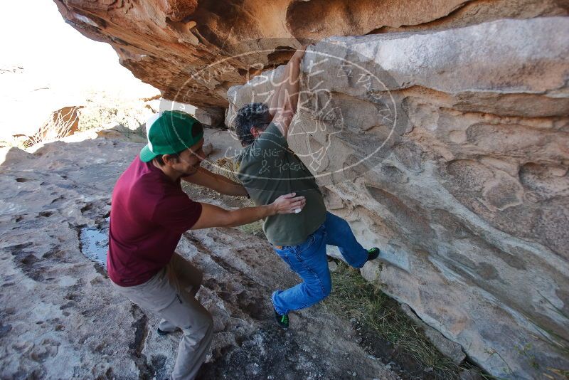 Bouldering in Hueco Tanks on 12/26/2019 with Blue Lizard Climbing and Yoga

Filename: SRM_20191226_1151281.jpg
Aperture: f/4.0
Shutter Speed: 1/320
Body: Canon EOS-1D Mark II
Lens: Canon EF 16-35mm f/2.8 L