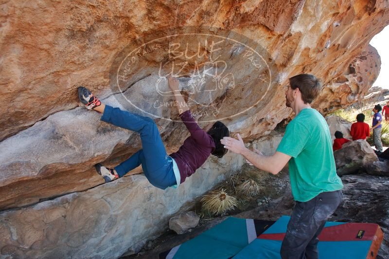 Bouldering in Hueco Tanks on 12/26/2019 with Blue Lizard Climbing and Yoga

Filename: SRM_20191226_1151530.jpg
Aperture: f/4.5
Shutter Speed: 1/320
Body: Canon EOS-1D Mark II
Lens: Canon EF 16-35mm f/2.8 L