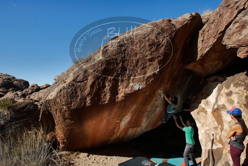 Bouldering in Hueco Tanks on 12/26/2019 with Blue Lizard Climbing and Yoga

Filename: SRM_20191226_1343140.jpg
Aperture: f/8.0
Shutter Speed: 1/250
Body: Canon EOS-1D Mark II
Lens: Canon EF 16-35mm f/2.8 L