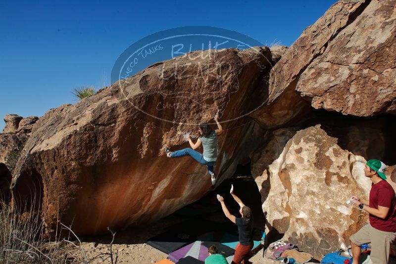 Bouldering in Hueco Tanks on 12/26/2019 with Blue Lizard Climbing and Yoga

Filename: SRM_20191226_1402130.jpg
Aperture: f/9.0
Shutter Speed: 1/250
Body: Canon EOS-1D Mark II
Lens: Canon EF 16-35mm f/2.8 L