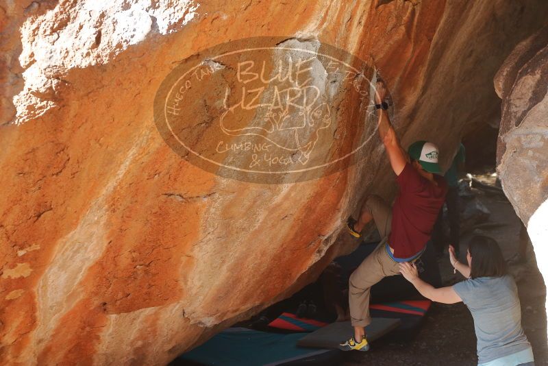 Bouldering in Hueco Tanks on 12/26/2019 with Blue Lizard Climbing and Yoga

Filename: SRM_20191226_1412160.jpg
Aperture: f/4.0
Shutter Speed: 1/400
Body: Canon EOS-1D Mark II
Lens: Canon EF 50mm f/1.8 II