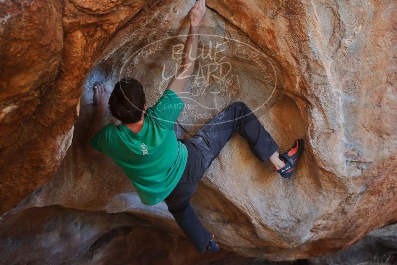Bouldering in Hueco Tanks on 12/26/2019 with Blue Lizard Climbing and Yoga

Filename: SRM_20191226_1424040.jpg
Aperture: f/4.0
Shutter Speed: 1/250
Body: Canon EOS-1D Mark II
Lens: Canon EF 50mm f/1.8 II