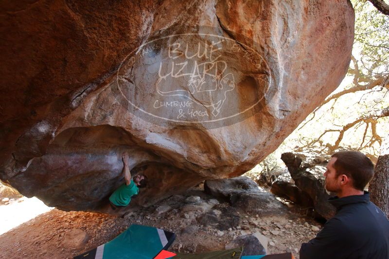 Bouldering in Hueco Tanks on 12/26/2019 with Blue Lizard Climbing and Yoga

Filename: SRM_20191226_1436160.jpg
Aperture: f/3.5
Shutter Speed: 1/250
Body: Canon EOS-1D Mark II
Lens: Canon EF 16-35mm f/2.8 L