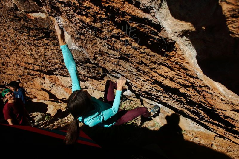 Bouldering in Hueco Tanks on 12/26/2019 with Blue Lizard Climbing and Yoga

Filename: SRM_20191226_1514531.jpg
Aperture: f/7.1
Shutter Speed: 1/500
Body: Canon EOS-1D Mark II
Lens: Canon EF 16-35mm f/2.8 L