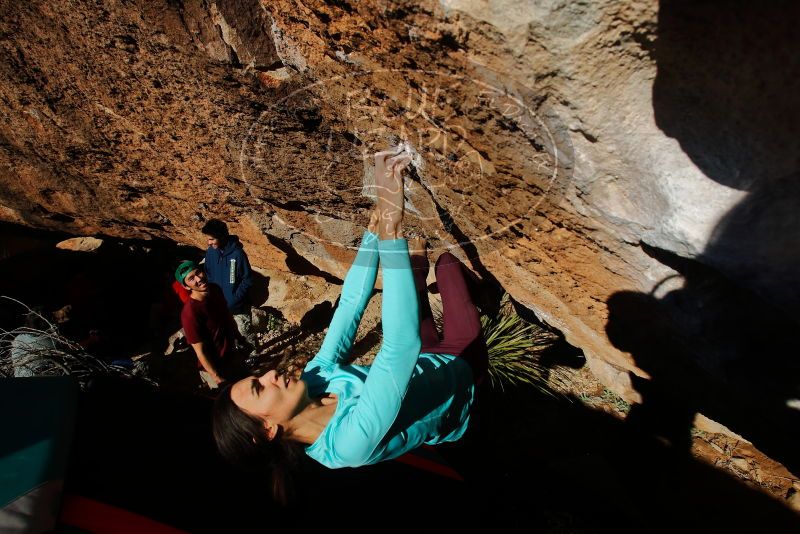 Bouldering in Hueco Tanks on 12/26/2019 with Blue Lizard Climbing and Yoga

Filename: SRM_20191226_1514580.jpg
Aperture: f/8.0
Shutter Speed: 1/500
Body: Canon EOS-1D Mark II
Lens: Canon EF 16-35mm f/2.8 L