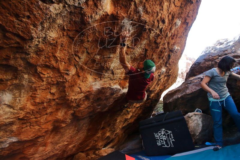 Bouldering in Hueco Tanks on 12/26/2019 with Blue Lizard Climbing and Yoga

Filename: SRM_20191226_1628020.jpg
Aperture: f/3.5
Shutter Speed: 1/250
Body: Canon EOS-1D Mark II
Lens: Canon EF 16-35mm f/2.8 L