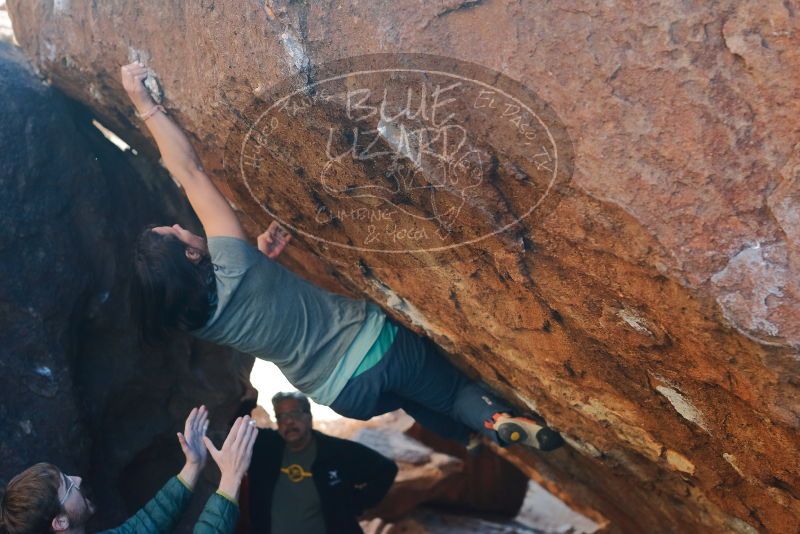 Bouldering in Hueco Tanks on 12/26/2019 with Blue Lizard Climbing and Yoga

Filename: SRM_20191226_1710251.jpg
Aperture: f/4.0
Shutter Speed: 1/320
Body: Canon EOS-1D Mark II
Lens: Canon EF 50mm f/1.8 II