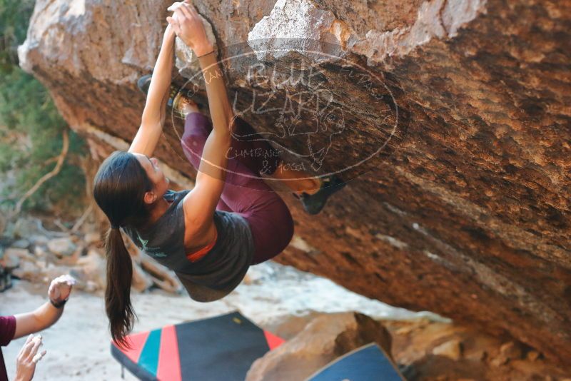 Bouldering in Hueco Tanks on 12/26/2019 with Blue Lizard Climbing and Yoga

Filename: SRM_20191226_1754120.jpg
Aperture: f/3.5
Shutter Speed: 1/250
Body: Canon EOS-1D Mark II
Lens: Canon EF 50mm f/1.8 II