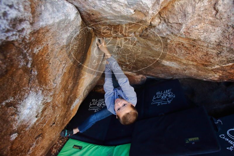Bouldering in Hueco Tanks on 12/27/2019 with Blue Lizard Climbing and Yoga

Filename: SRM_20191227_1046130.jpg
Aperture: f/4.5
Shutter Speed: 1/250
Body: Canon EOS-1D Mark II
Lens: Canon EF 16-35mm f/2.8 L