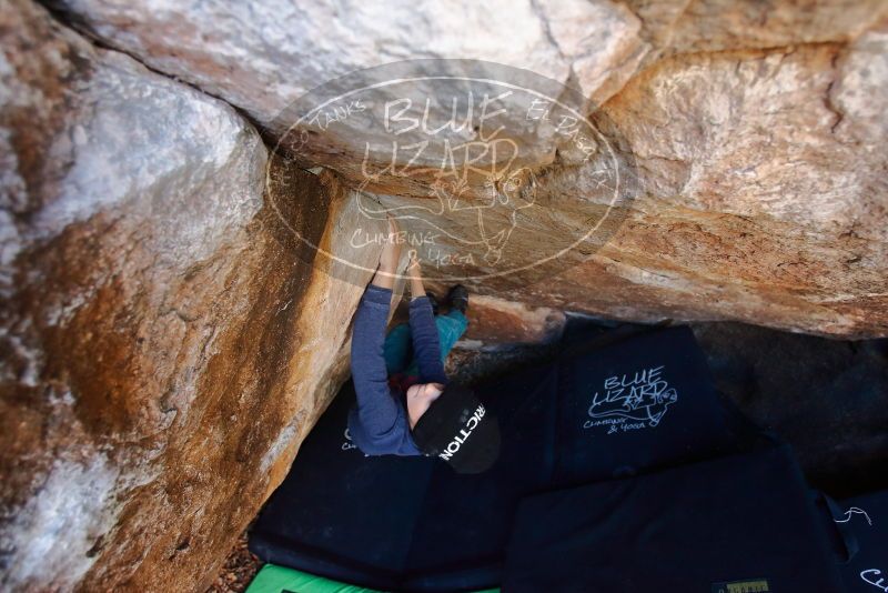 Bouldering in Hueco Tanks on 12/27/2019 with Blue Lizard Climbing and Yoga

Filename: SRM_20191227_1046520.jpg
Aperture: f/3.5
Shutter Speed: 1/250
Body: Canon EOS-1D Mark II
Lens: Canon EF 16-35mm f/2.8 L