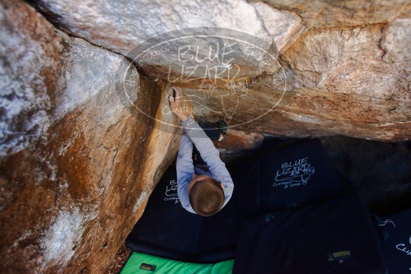 Bouldering in Hueco Tanks on 12/27/2019 with Blue Lizard Climbing and Yoga

Filename: SRM_20191227_1047500.jpg
Aperture: f/4.5
Shutter Speed: 1/250
Body: Canon EOS-1D Mark II
Lens: Canon EF 16-35mm f/2.8 L