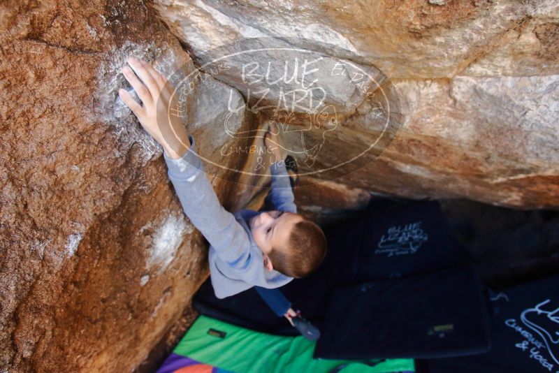 Bouldering in Hueco Tanks on 12/27/2019 with Blue Lizard Climbing and Yoga

Filename: SRM_20191227_1048000.jpg
Aperture: f/4.5
Shutter Speed: 1/250
Body: Canon EOS-1D Mark II
Lens: Canon EF 16-35mm f/2.8 L