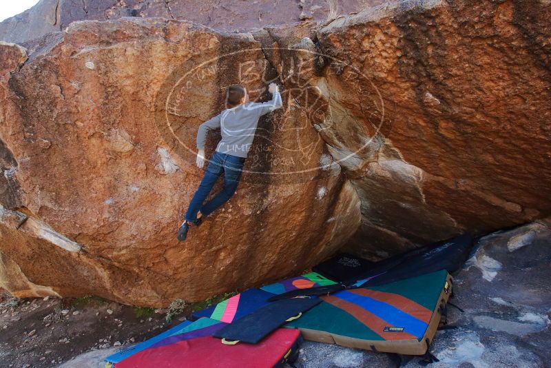 Bouldering in Hueco Tanks on 12/27/2019 with Blue Lizard Climbing and Yoga

Filename: SRM_20191227_1101560.jpg
Aperture: f/5.6
Shutter Speed: 1/400
Body: Canon EOS-1D Mark II
Lens: Canon EF 16-35mm f/2.8 L