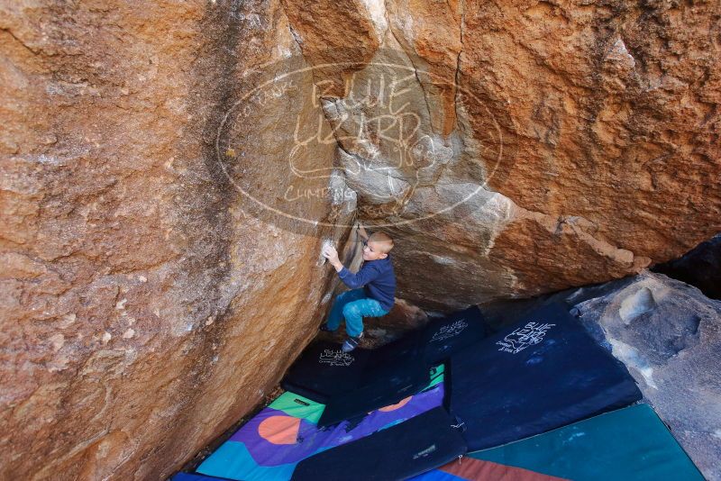 Bouldering in Hueco Tanks on 12/27/2019 with Blue Lizard Climbing and Yoga

Filename: SRM_20191227_1112150.jpg
Aperture: f/4.5
Shutter Speed: 1/250
Body: Canon EOS-1D Mark II
Lens: Canon EF 16-35mm f/2.8 L