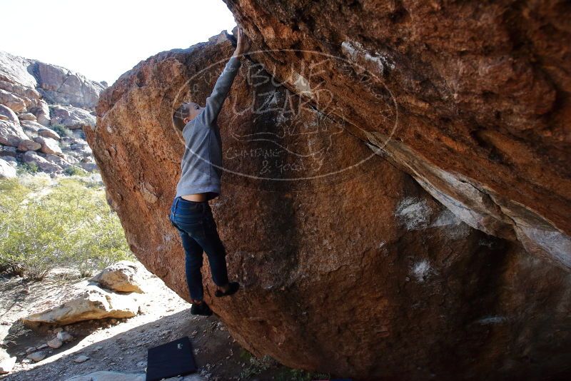 Bouldering in Hueco Tanks on 12/27/2019 with Blue Lizard Climbing and Yoga

Filename: SRM_20191227_1113211.jpg
Aperture: f/8.0
Shutter Speed: 1/250
Body: Canon EOS-1D Mark II
Lens: Canon EF 16-35mm f/2.8 L