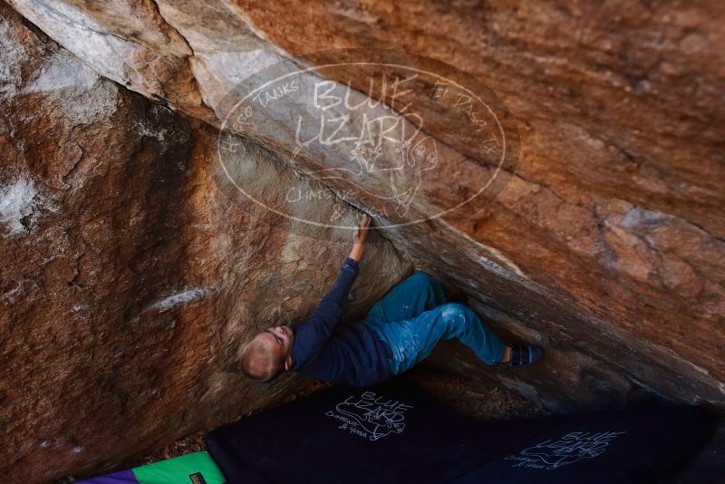 Bouldering in Hueco Tanks on 12/27/2019 with Blue Lizard Climbing and Yoga

Filename: SRM_20191227_1125390.jpg
Aperture: f/5.0
Shutter Speed: 1/250
Body: Canon EOS-1D Mark II
Lens: Canon EF 16-35mm f/2.8 L