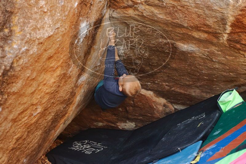Bouldering in Hueco Tanks on 12/27/2019 with Blue Lizard Climbing and Yoga

Filename: SRM_20191227_1309300.jpg
Aperture: f/4.5
Shutter Speed: 1/320
Body: Canon EOS-1D Mark II
Lens: Canon EF 50mm f/1.8 II