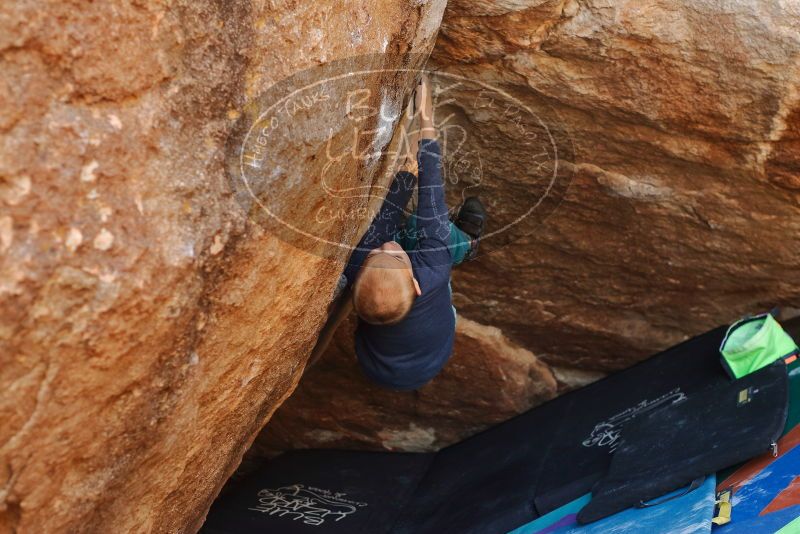 Bouldering in Hueco Tanks on 12/27/2019 with Blue Lizard Climbing and Yoga

Filename: SRM_20191227_1311120.jpg
Aperture: f/3.5
Shutter Speed: 1/320
Body: Canon EOS-1D Mark II
Lens: Canon EF 50mm f/1.8 II