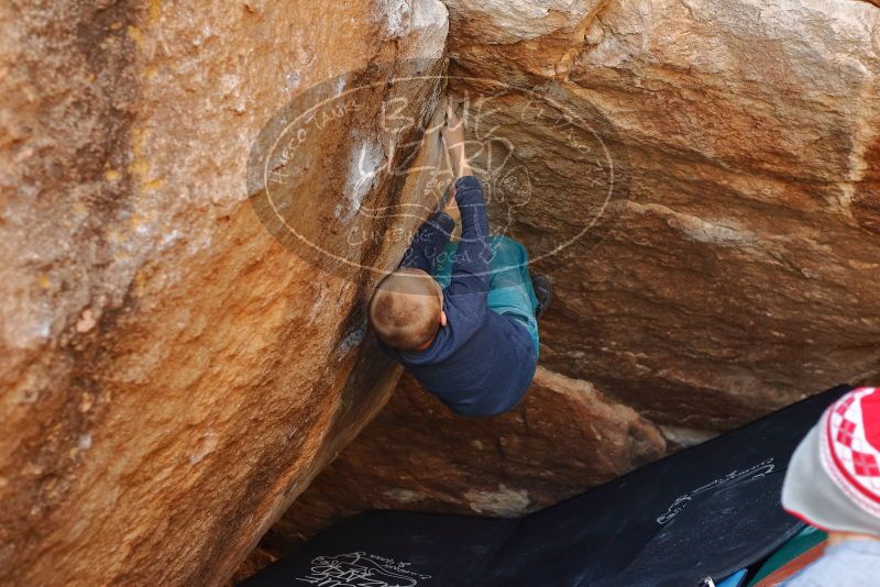 Bouldering in Hueco Tanks on 12/27/2019 with Blue Lizard Climbing and Yoga

Filename: SRM_20191227_1322520.jpg
Aperture: f/3.5
Shutter Speed: 1/320
Body: Canon EOS-1D Mark II
Lens: Canon EF 50mm f/1.8 II
