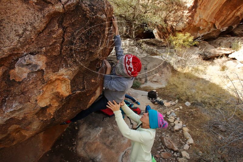 Bouldering in Hueco Tanks on 12/27/2019 with Blue Lizard Climbing and Yoga

Filename: SRM_20191227_1331040.jpg
Aperture: f/8.0
Shutter Speed: 1/320
Body: Canon EOS-1D Mark II
Lens: Canon EF 16-35mm f/2.8 L