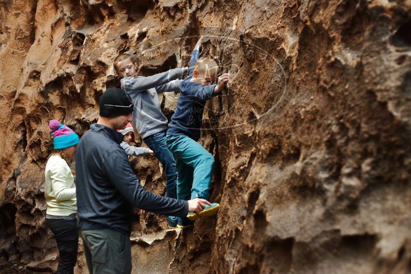 Bouldering in Hueco Tanks on 12/27/2019 with Blue Lizard Climbing and Yoga

Filename: SRM_20191227_1603460.jpg
Aperture: f/2.5
Shutter Speed: 1/200
Body: Canon EOS-1D Mark II
Lens: Canon EF 50mm f/1.8 II