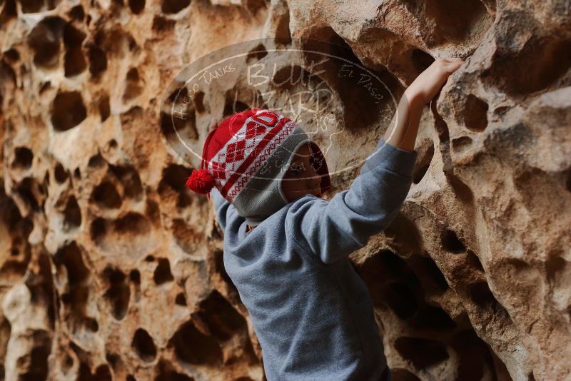 Bouldering in Hueco Tanks on 12/27/2019 with Blue Lizard Climbing and Yoga

Filename: SRM_20191227_1608060.jpg
Aperture: f/2.8
Shutter Speed: 1/200
Body: Canon EOS-1D Mark II
Lens: Canon EF 50mm f/1.8 II