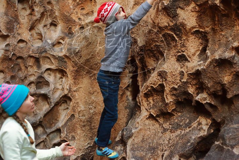 Bouldering in Hueco Tanks on 12/27/2019 with Blue Lizard Climbing and Yoga

Filename: SRM_20191227_1608560.jpg
Aperture: f/3.2
Shutter Speed: 1/125
Body: Canon EOS-1D Mark II
Lens: Canon EF 50mm f/1.8 II