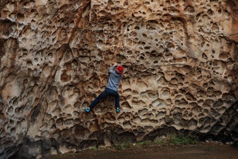 Bouldering in Hueco Tanks on 12/27/2019 with Blue Lizard Climbing and Yoga

Filename: SRM_20191227_1618440.jpg
Aperture: f/4.0
Shutter Speed: 1/160
Body: Canon EOS-1D Mark II
Lens: Canon EF 50mm f/1.8 II