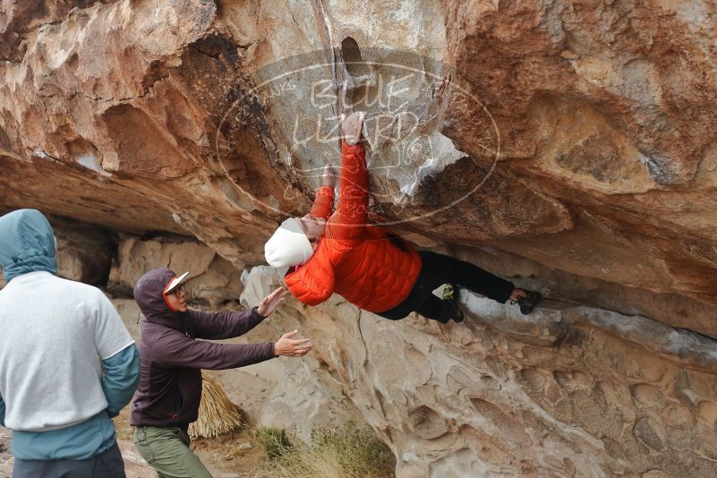 Bouldering in Hueco Tanks on 12/28/2019 with Blue Lizard Climbing and Yoga

Filename: SRM_20191228_1328450.jpg
Aperture: f/4.0
Shutter Speed: 1/400
Body: Canon EOS-1D Mark II
Lens: Canon EF 50mm f/1.8 II